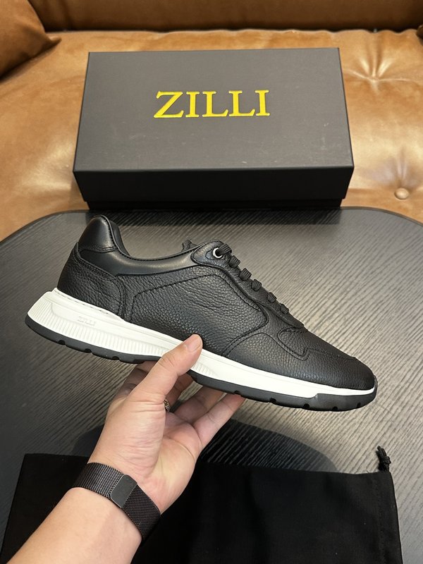 Zilli 이탈리아 남성 수제 송아지 가죽 구두 001-218744