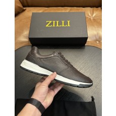 Zilli 이탈리아 남성 수제 송아지 가죽 구두 001-218745