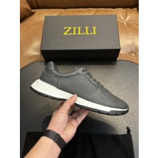 Zilli 이탈리아 남성 수제 송아지 가죽 구두 001-218746