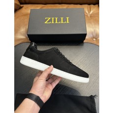 Zilli 이탈리아 남성 수제 송아지 가죽 신발 001-218751