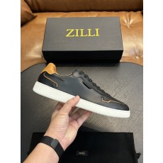 Zilli 이탈리아 남성 수제 송아지 가죽 구두 001-218753