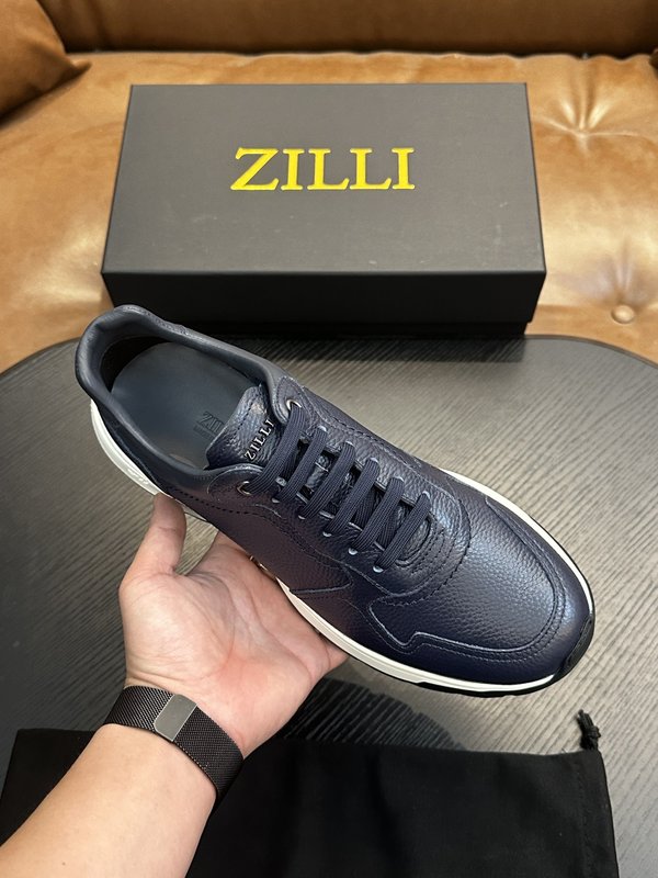 Zilli 이탈리아 남성 수제 소가죽 구두 001-218755