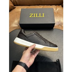 Zilli 이탈리아 남성 수제 송아지 가죽 슈즈 001-218757