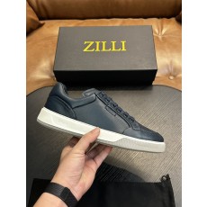Zilli 이탈리아 남성 수제 송아지 가죽 구두 001-218758