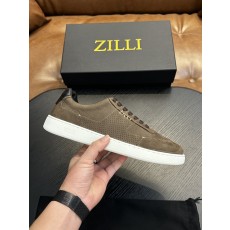 Zilli 이탈리아 남성 수제 송아지 가죽 신발 001-218759