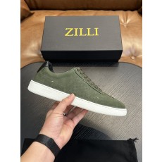 Zilli 이탈리아 남성 수제 송아지 가죽 신발 001-218760