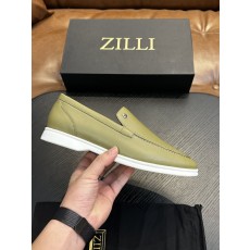 Zilli 이탈리아 남성 수제 송아지 가죽 구두 001-218764