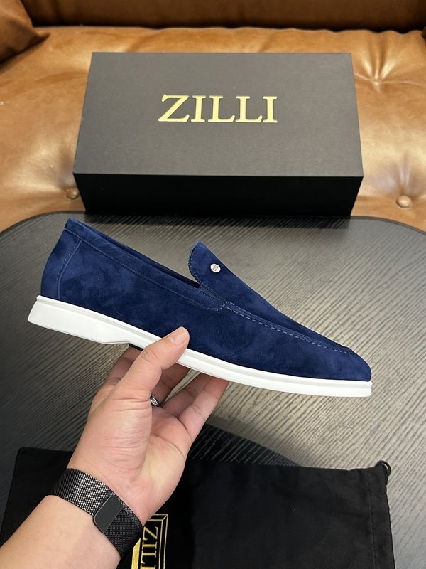 Zilli 이탈리아 남성 수제 송아지 가죽 구두 001-218765
