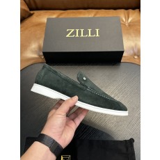 Zilli 이탈리아 남성 수제 송아지 가죽 구두 001-218766