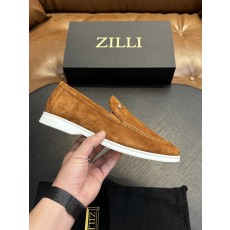 Zilli 이탈리아 남성 수제 송아지 가죽 구두 001-218767