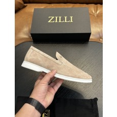 Zilli 이탈리아 남성 수제 송아지 가죽 구두 001-218768