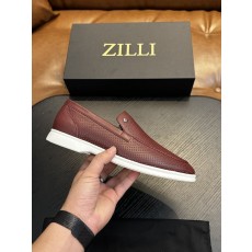 Zilli 이탈리아 남성 수제 송아지 가죽 구두 001-218772