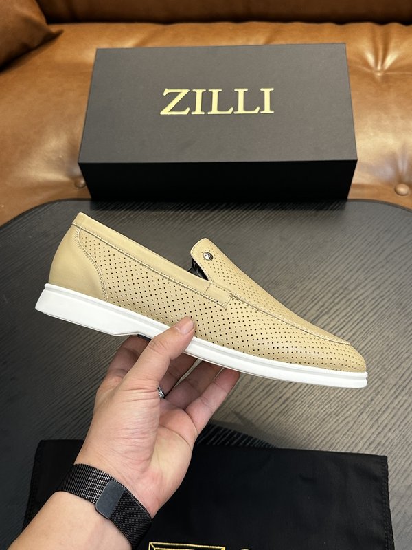 Zilli 이탈리아 남성 수제 가죽 슈즈 001-218776