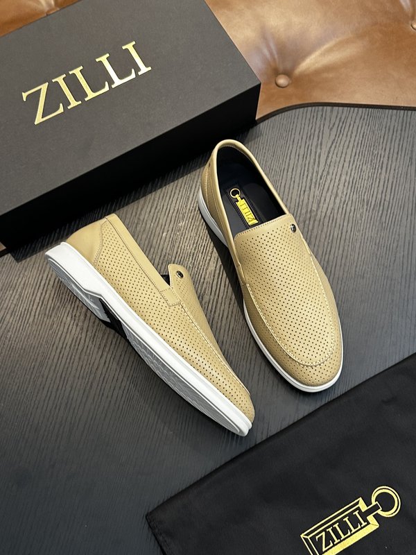 Zilli 이탈리아 남성 수제 가죽 슈즈 001-218776
