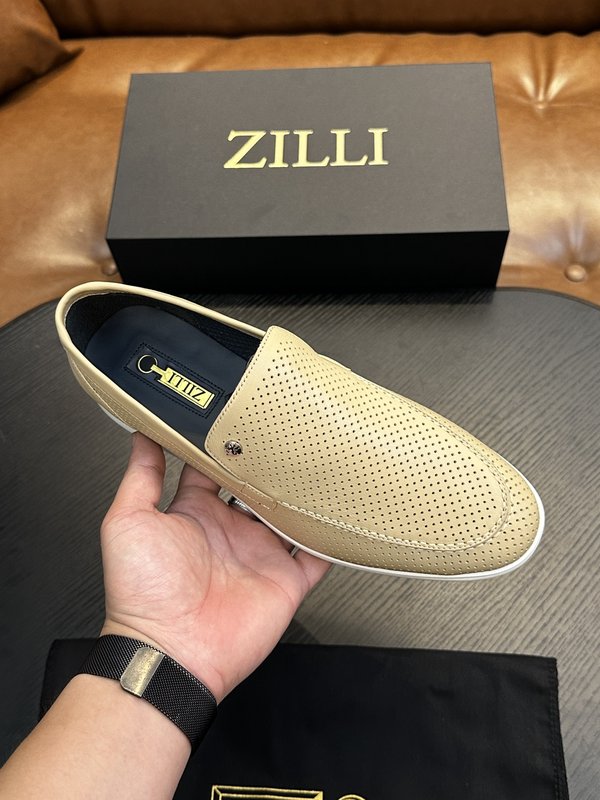 Zilli 이탈리아 남성 수제 가죽 슈즈 001-218776