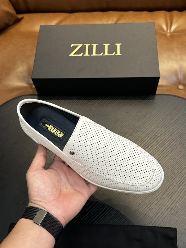 Zilli 이탈리아 남성 수제 송아지 가죽 슈즈 001-218777