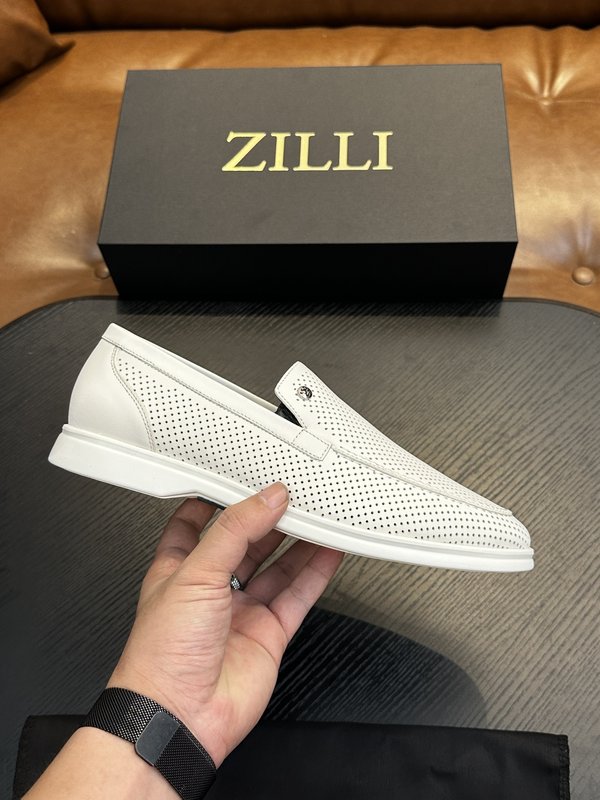 Zilli 이탈리아 남성 수제 송아지 가죽 슈즈 001-218777