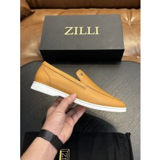 Zilli 이탈리아 남성 수제 송아지 가죽 로퍼 001-218779