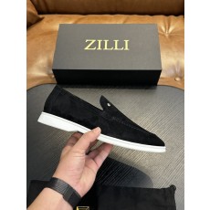 Zilli 이탈리아 남성 수제 송아지 가죽 구두 001-218780