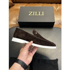 Zilli 이탈리아 남성 수제 송아지 가죽 구두 001-218781