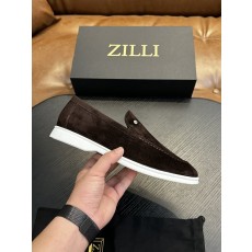 Zilli 이탈리아 남성 수제 송아지 가죽 구두 001-218782