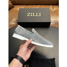 Zilli 이탈리아 남성 수제 송아지 가죽 구두 001-218783