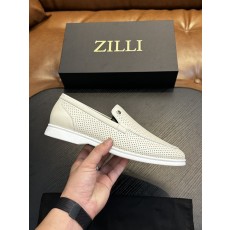 Zilli 이탈리아 남성 수제 송아지 가죽 신발 001-218785