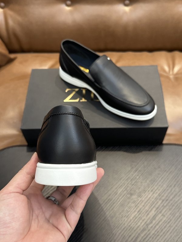 Zilli 이탈리아 수제 송아지 가죽 남성 구두 001-218792