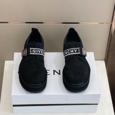 지방시 GVC 남성 두꺼운 바닥 로우탑 가죽 신발 001-218797
