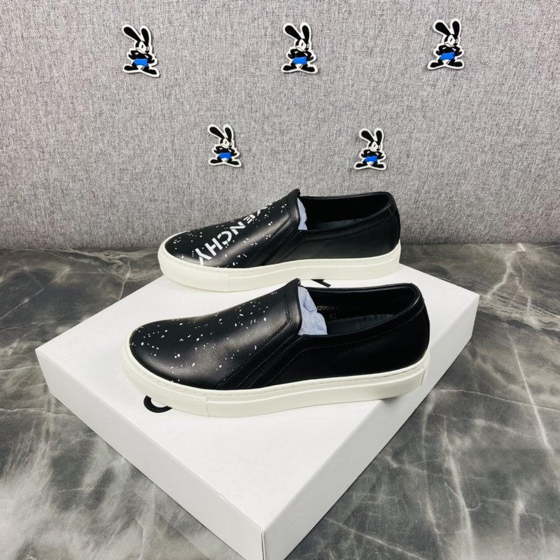 지방시 블랙 코팅 캔버스 운동화 001-218812