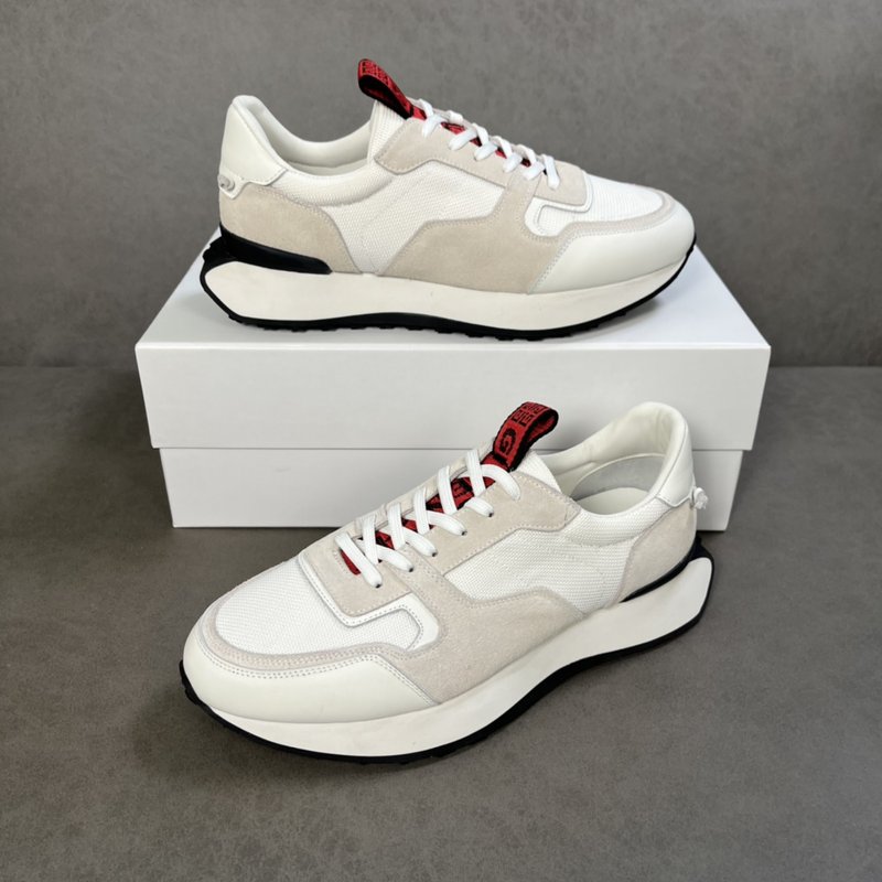 Givenchy 남성 캐주얼 스포츠 슈즈 가죽 캔버스 001-218820