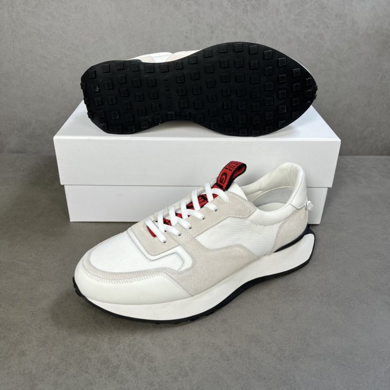 Givenchy 남성 캐주얼 스포츠 슈즈 가죽 캔버스 001-218820