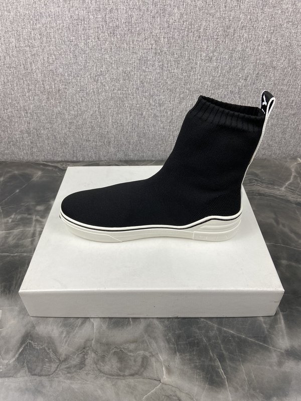 블랙 하이탑 남성화 001-218936