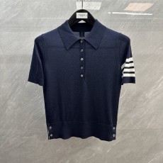 톰브라운 메리노 울 카라 포로 셔츠 001-219422