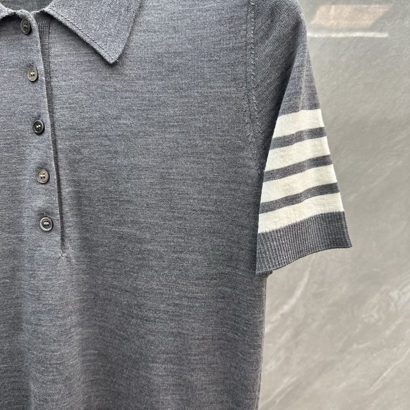 톰브라운 4 바르 울 포로 셔츠 001-219443