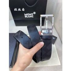 몽블랑 소가죽 압화 비즈니스 캐주얼 벨트 001-219461