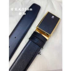 몽블랑 소 가죽 핀 버클 비즈니스 캐주얼 벨트 001-219477