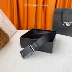 몽블랑 남성 수입 소가죽 벨트 럭셔리 정장 용 001-219481