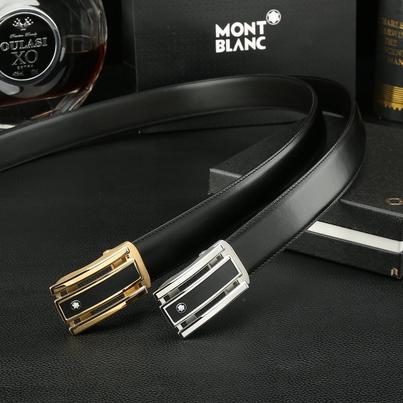 몽블랑 이탈리아 소가죽 오토백킹 벨트 001-219485
