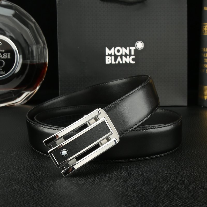 몽블랑 이탈리아 소가죽 오토백킹 벨트 001-219485