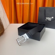 몽블랑 남성 수입 소가죽 벨트 비즈니스 필수품 001-219486