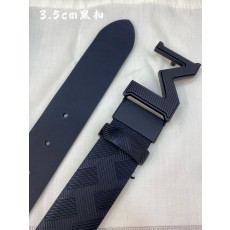 몽블랑 3.5cm 소 가죽 핀 버클 벨트 001-219492