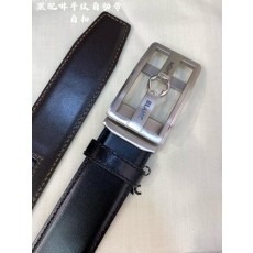 몽블랑 남성용 오토매틱 벨트 34MM 스틸 버클 001-219495
