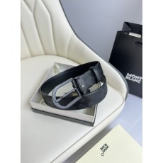 몽블랑 소 가죽 비즈니스 캐주얼 벨트 001-219500