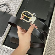 몽블랑 간시오 하드웨어 조절 벨트 3.5cm 001-219513