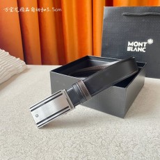 몽블랑 남성 수입 소가죽 오토 버클 벨트 001-219527