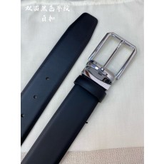 몽블랑 소 가죽 핀 버클 비즈니스 캐주얼 벨트 001-219537