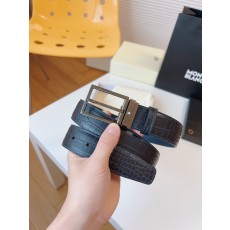 몽블랑 클래식 비즈니스 벨트 남성 심플 만능 001-219544