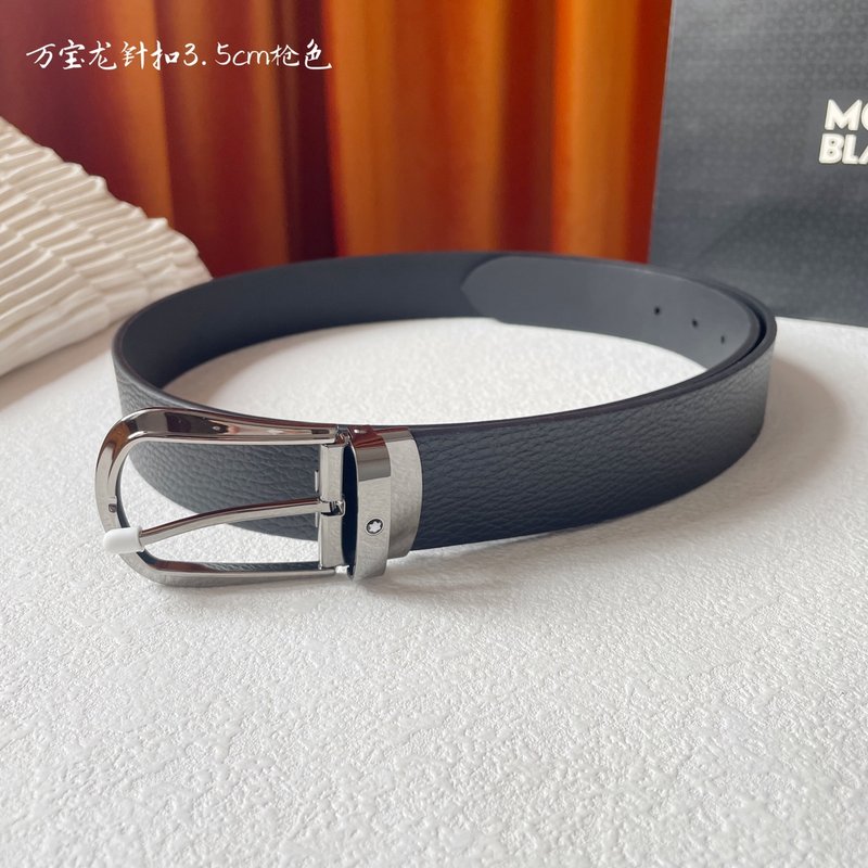 몽블랑 남성용 수입 소가죽 벨트 001-219547