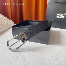 몽블랑 남성용 수입 소가죽 벨트 001-219547